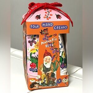 Nathalie Lété Heathcote & Ivory 4 Hand Creams Box Gift Set 30 mL Each NWT